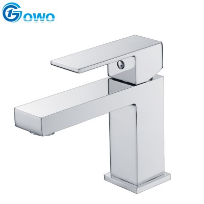 brass material good quality chrome Surface bathroom faucet